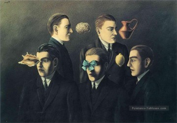 Rene Magritte Painting - the familiar objects 1928 Rene Magritte